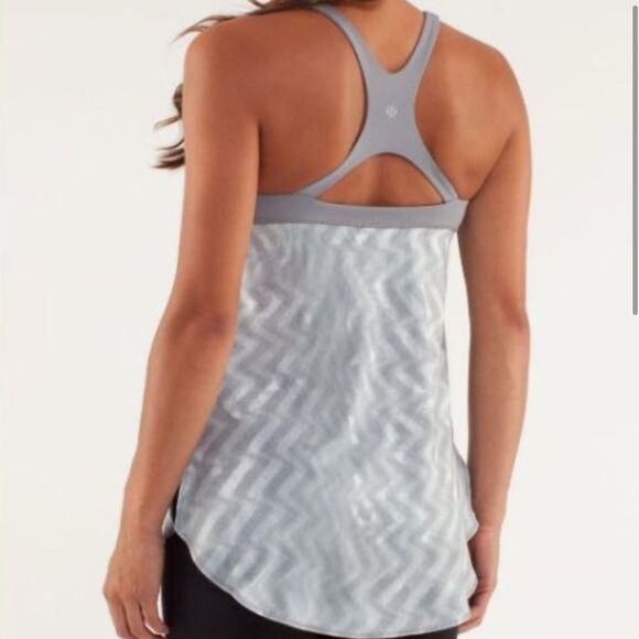 Lululemon Venus Tank Grey Women’s Size 10 - Picture 2 of 8